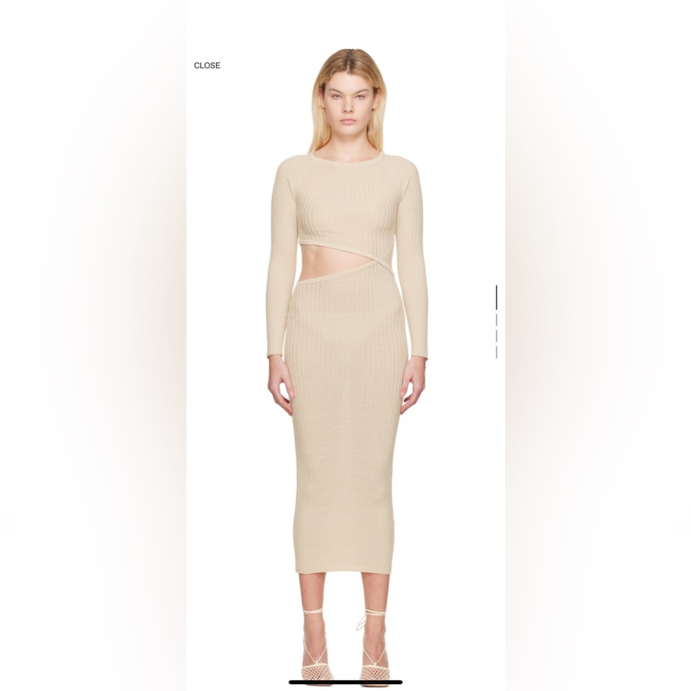 New with tag Wynn Hamlyn origami midi dress